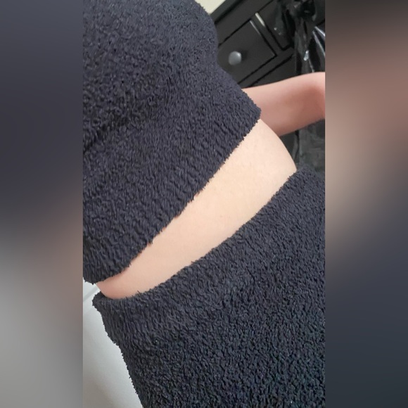 Adorable fuzzy two piece set! - Picture 5 of 5